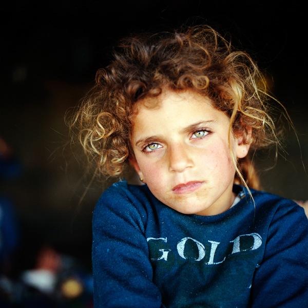 Young Girl with hazel eyes