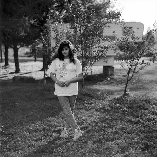 Girl Standing Outside