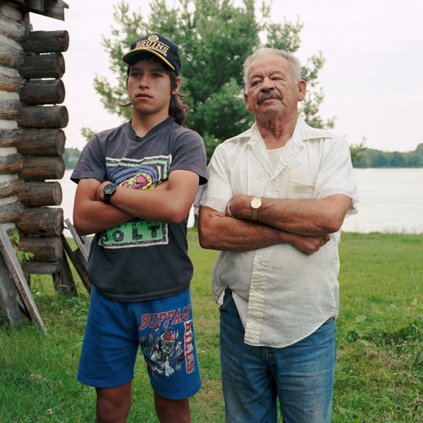 Boy with Grandfather